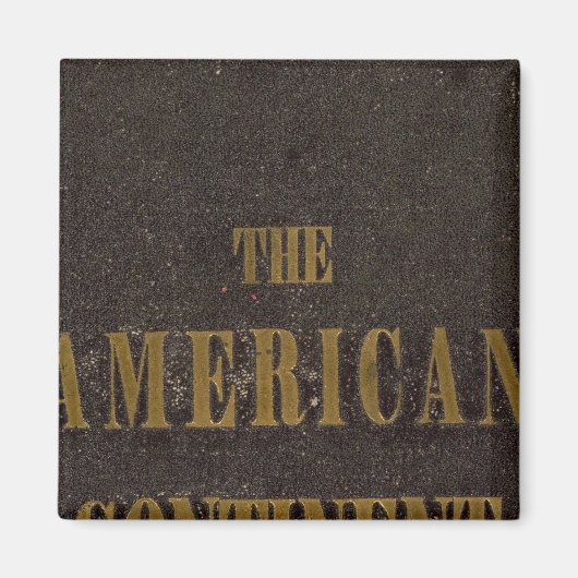 Amerikaans continent Verenigde Staten Magneet (Voorkant)