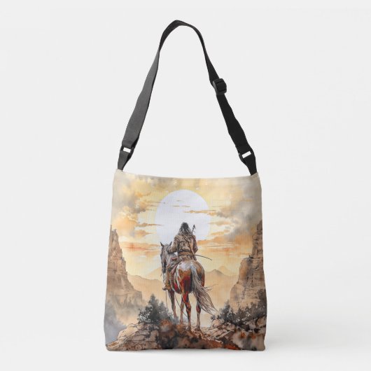 Amerikaans Crossbody Tas (Achterkant)