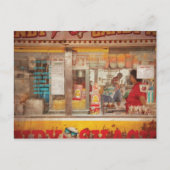 Amerikaans - de Snoep shack Briefkaart (Voorkant)