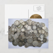 Amerikaans Detectorist Briefkaart (Voorkant / Achterkant)