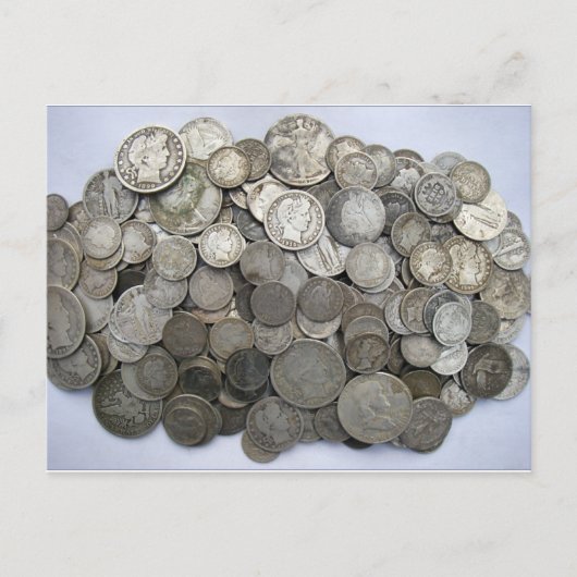 Amerikaans Detectorist Briefkaart (Voorkant)