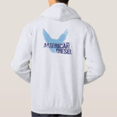 Amerikaans diesel II Hoodie (Achterkant)