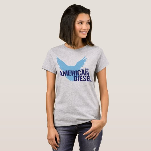 Amerikaans diesel II T-shirt (Voorkant volledig)