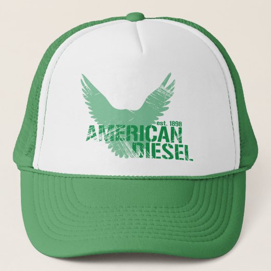 Amerikaans diesel II Trucker Pet (Voorkant)