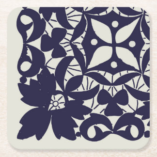 Amerikaans dilemma, 5Edge, blauw op beige papieren Kartonnen Onderzetters