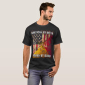Amerikaans door Geboorte Siciliaans door Bloed T-shirt (Voorkant volledig)
