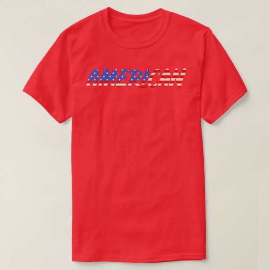 Amerikaans door Tobe Fonseca T-shirt (Design voorkant)
