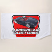 Amerikaans douanescorvette strandlaken (Voorkant)