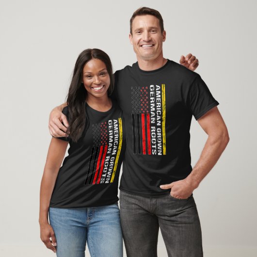 Amerikaans-Duitse Groot Roots Duitsland T-shirt (Unisex)