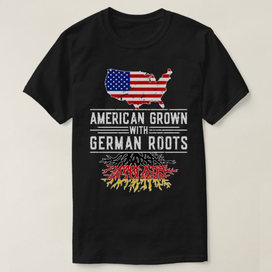 Amerikaans-Duitse rotspride T-shirt (Design voorkant)