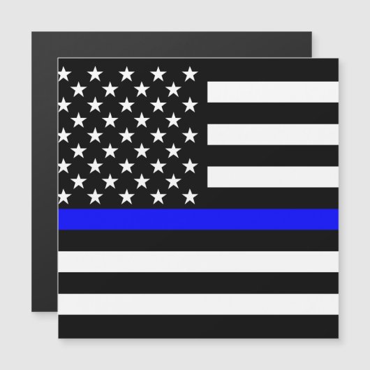 Amerikaans dun blauw grafisch decor (Voorkant / Achterkant)