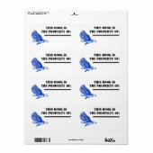 Amerikaans Eagle Book Label (Full Sheet)