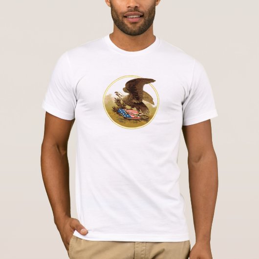 Amerikaans Eagle Shirt (Voorkant)
