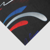 amerikaans eaglewoud tissuepapier (Detail)