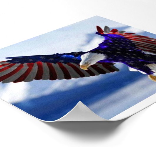 AMERIKAANS ELGF-POSTER. POSTER (Hoek)