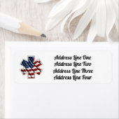 Amerikaans EMS retouradres Etiket (Insitu)