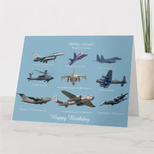 Amerikaans en Brits militair Vliegtuig Kaart