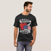 Amerikaans en Chinees shirt Half Amerikaans (Voorkant volledig)