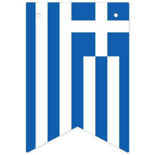 Amerikaans en Grieks internationaal huwelijksfeest Vlaggetjes (Tweede vlag)