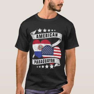 Amerikaans en Paraguayaans shirt