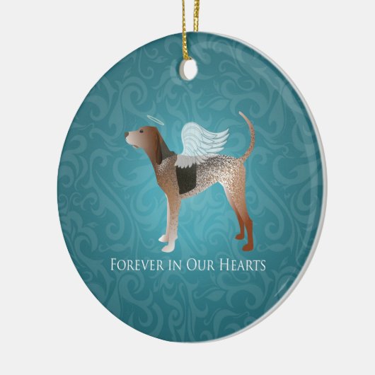 Amerikaans Engeland, engel, gedenkteken Keramisch Ornament (Links)