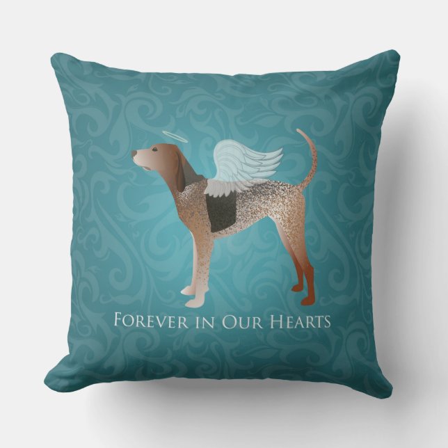 Amerikaans Engeland, engel, gedenkteken Kussen (Voorkant)