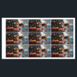 Amerikaans Engels Foxhound Christmas Cruise Vakant Labels<br><div class="desc">Begin deze kerst aan een feestelijke reis met ons exclusieve cruiseontwerp, om de vreugde van het vakantieseizoen te vieren! Met een heerlijke canine metgezel, is dit ontwerp ideaal voor hondenliefhebbers die op zoek zijn naar een unieke en gedenkwaardige kerstviering. Verspreid de feestvreugde met ons exclusieve ontwerp en maak van uw...</div>