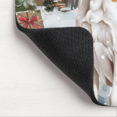 Amerikaans Engels Foxhound Dog Winter Christmas Jo Muismat (Hoek)