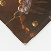 Amerikaans Engels Foxhound Hondenkerstfeest Fleece Deken (Hoek)