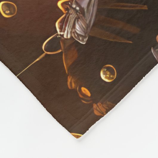 Amerikaans Engels Foxhound Hondenkerstfeest Fleece Deken (Hoek)