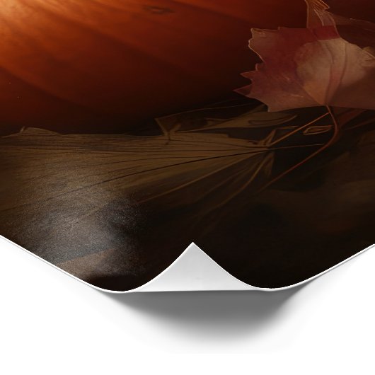 Amerikaans Engels Foxhound Puppy Herfst Delight Perfect Poster (Hoek)