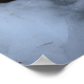 Amerikaans Engels Foxhound Snowy Sleigh Kerstmis Poster (Hoek)