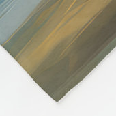 Amerikaans Engels Foxhound Strand Surfen Schilderi Fleece Deken (Hoek)