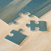 Amerikaans Engels Foxhound Strand Surfen Schilderi Legpuzzel (Zijkant)