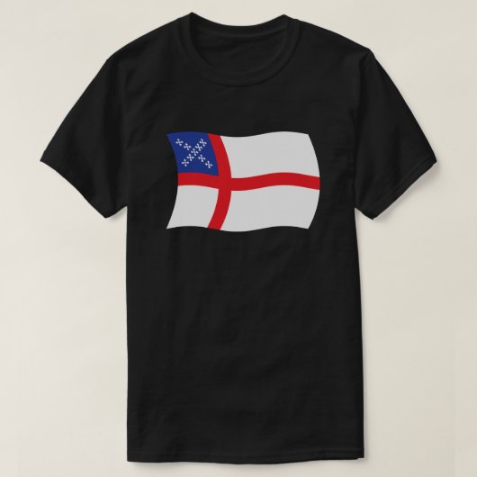 Amerikaans Episcopaalse Kerk Vlag T-shirt (Design voorkant)