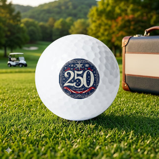 Amerikaans Erfgoed USA 250 Verjaardag Onafhankelij Golfballen