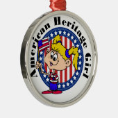 Amerikaans erfgoedpatriottisch metalen ornament (Rechts)