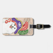 Amerikaans Eskimo Dog Pirate Bagagelabel (Voorkant horizontaal)