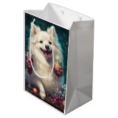 Amerikaans Eskimo Nieuwjaar Medium Cadeauzakje (Achterkant Gekanteld)