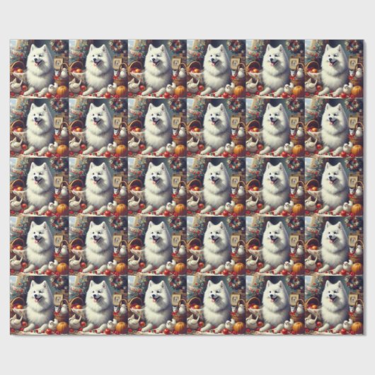 Amerikaans Eskimo schilderij Cadeaupapier (Vlak)