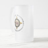 Amerikaans Europees commando Matglas Bierpul (Voorkant links)