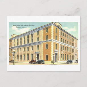Amerikaans federal gebouw in Tucson, Arizona, Vint Briefkaart