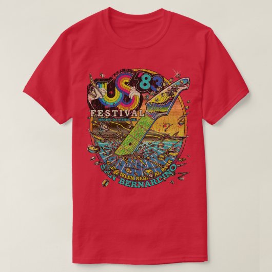 Amerikaans festival 1983 t-shirt (Design voorkant)