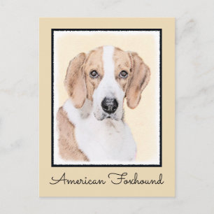 Amerikaans filtreerschilderij - Kute Original Dog Briefkaart