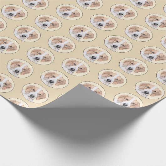 Amerikaans filtreerschilderij - Kute Original Dog Cadeaupapier (Hoek)