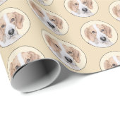 Amerikaans filtreerschilderij - Kute Original Dog  Cadeaupapier (Rol Hoek)