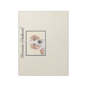 Amerikaans filtreerschilderij - Kute Original Dog  Notitieblok (Linkerzijde)