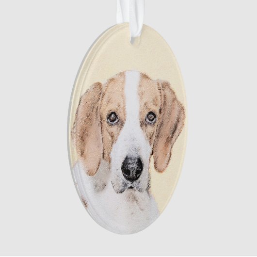 Amerikaans filtreerschilderij - Kute Original Dog  Ornament (voorkant)