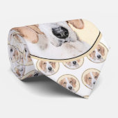 Amerikaans filtreerschilderij - Kute Original Dog  Stropdas (Opgerold)