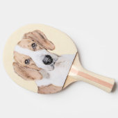 Amerikaans filtreerschilderij - Kute Original Dog  Tafeltennisbatje (Zijkant)